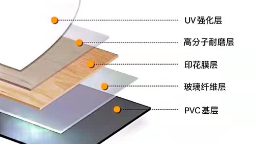 博凱、大巨龍PVC復(fù)合地板剖析